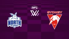 S2026 E87: North Melbourne Kangaroos vs Sydney Swans