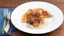 S3 E2: Chicken and Waffles Gone Greek