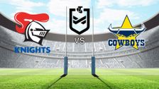 Newcastle Knights vs North Queensland Cowboys