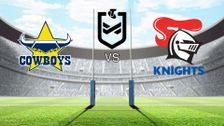 North Queensland Cowboys vs Newcastle Knights