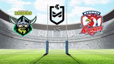 Canberra Raiders vs Sydney Roosters