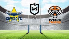 North Queensland Cowboys vs Wests Tigers