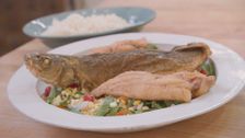S1 E9: Thai One On: Fish Salad With Salty Sweet Dressing