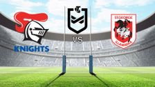 Newcastle Knights vs St George Illawarra Dragons