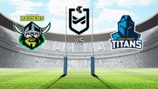 Canberra Raiders vs Gold Coast Titans