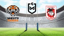Wests Tigers vs St George Illawarra Dragons
