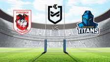 St George Illawarra Dragons vs Gold Coast Titans