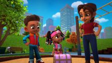 S4 E15: The Treasure of Billie the Pirate; Big City, Little Land Shark