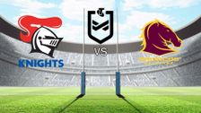 Newcastle Knights vs Brisbane Broncos