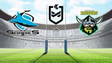 Cronulla-Sutherland Sharks vs Canberra Raiders